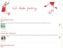 Tablet Screenshot of blog.redcheeksfactory.com